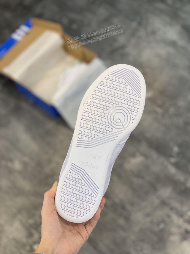 Adidas鞋 阿迪達斯白色板鞋 全新adidas Originals 男女同款  hdx13326